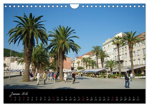 Produktbild: Kroatiens K&uuml;ste (Wandkalender 2026 DIN A4 quer), CALVENDO Monatskalender