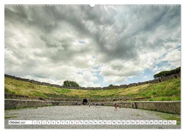 Produktbild: Versteinerte Stadt Pompeji (hochwertiger Premium Wandkalender 2027 DIN A2 quer), Kunstdruck in Hochglanz