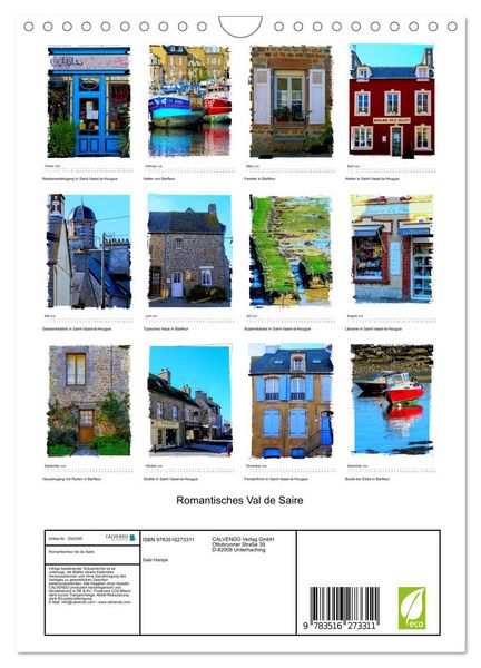 Produktbild: Romantisches Val de Saire (Wandkalender 2026 DIN A4 hoch), CALVENDO Monatskalender