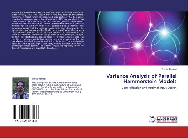 Produktbild: Variance Analysis of Parallel Hammerstein Models