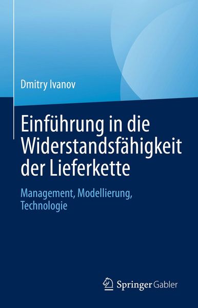 Produktbild: Einf&uuml;hrung in die Widerstandsf&auml;higkeit der Lieferkette