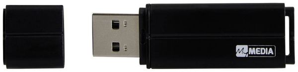 Produktbild: MyMEDIA My USB 2.0 Drive 32GB USB-Stick 32GB Schwarz 69262 USB-A (USB 2.0)