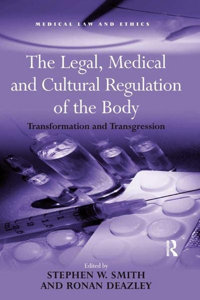 Produktbild: The Legal, Medical and Cultural Regulation of the Body