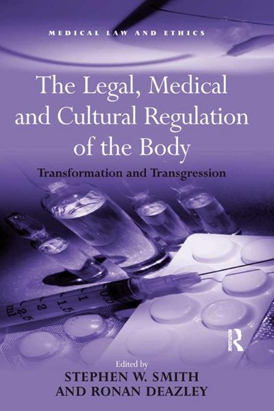 Produktbild: The Legal, Medical and Cultural Regulation of the Body
