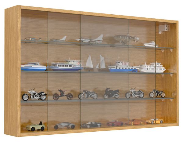 Produktbild: H&auml;ngevitrine Wandvitrine Sammel Deko Drivalo XL