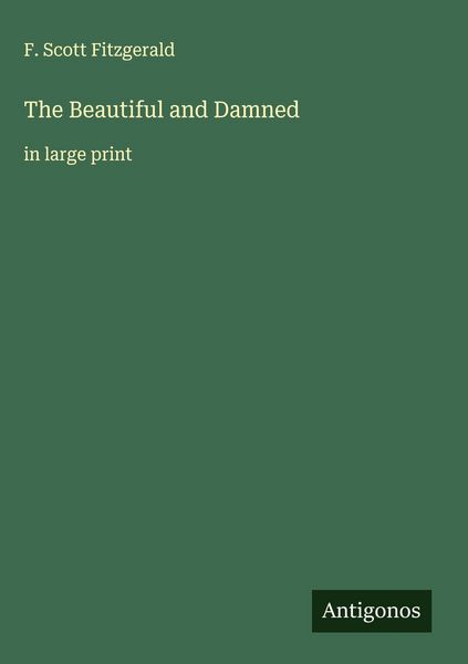 Produktbild: The Beautiful and Damned