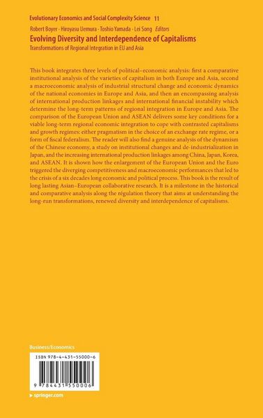Produktbild: Evolving Diversity and Interdependence of Capitalisms