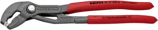 Produktbild: Knipex 85 51 250A Federbandschellenzange 250mm 1St.