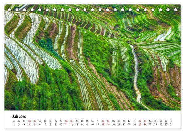 Produktbild: Traumhaftes China (Tischkalender 2026 DIN A5 quer), CALVENDO Monatskalender
