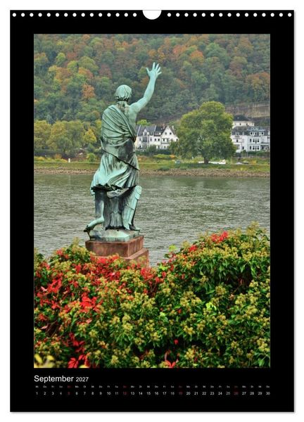 Produktbild: Koblenzer Blick Winkel (Wandkalender 2027 DIN A3 hoch), CALVENDO Monatskalender