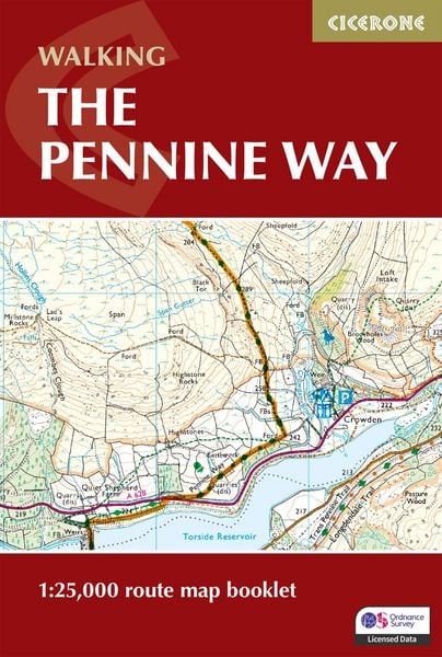 Produktbild: Walking the Pennine Way Map Booklet