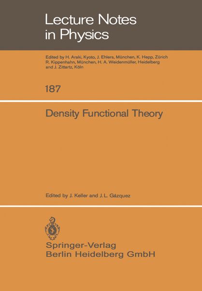 Produktbild: Density Functional Theory