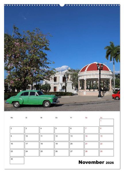 Produktbild: KARIBIK Oldtimer auf Kuba (Wandkalender 2026 DIN A2 hoch), CALVENDO Monatskalender