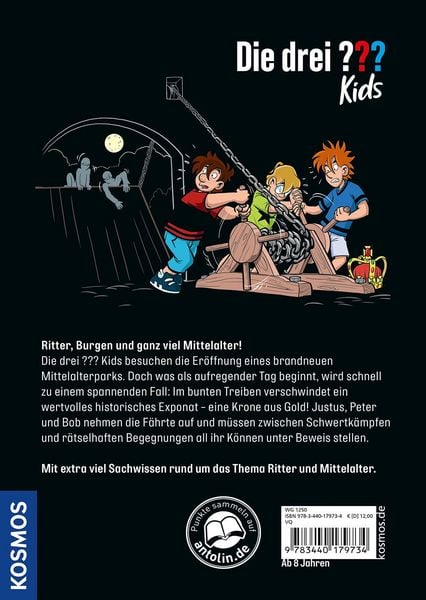 Produktbild: Die drei ??? Kids Raub auf der Ritterburg