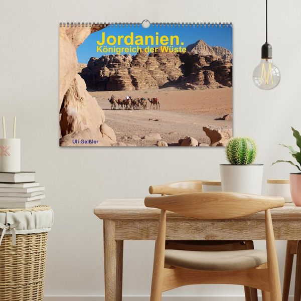 Produktbild: Jordanien. K&ouml;nigreich in der W&uuml;ste (Wandkalender 2026 DIN A3 quer), CALVENDO Monatskalender