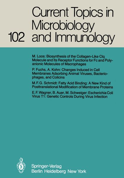 Produktbild: Current Topics in Microbiology and Immunology