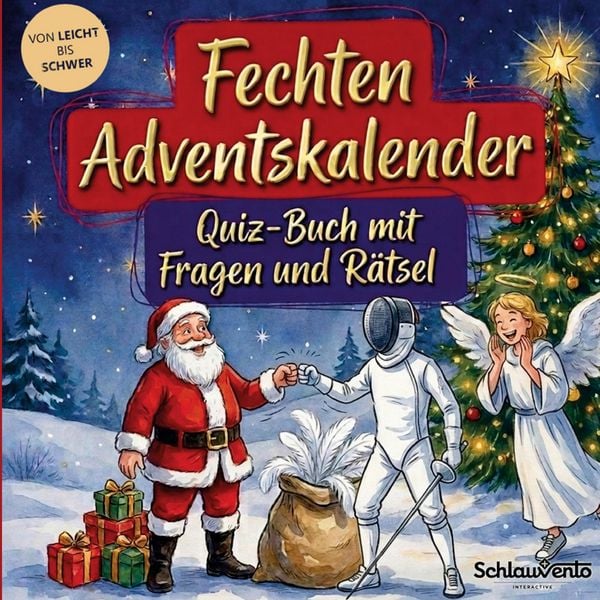 Produktbild: Fechten-Adventskalender: Quiz-Buch mit Fragen und R&auml;tsel