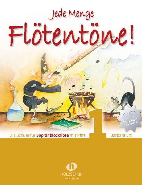 Produktbild: Jede Menge Fl&ouml;tent&ouml;ne! 1 (mit 2 CDs)