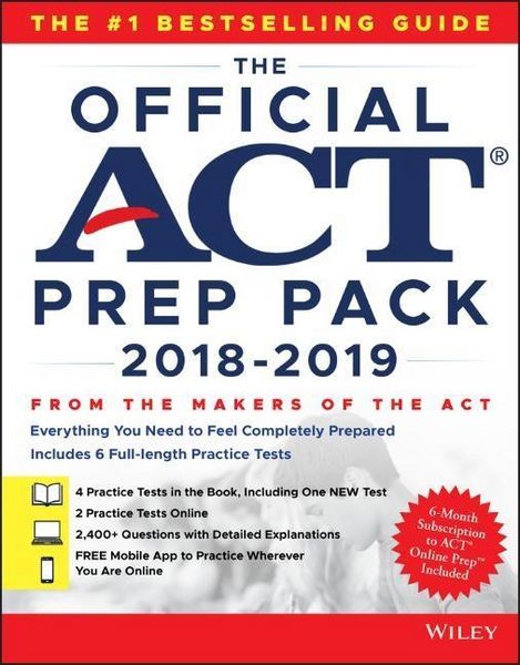 Produktbild: Act: Official ACT Prep Pack with 6 Full Practice Tests (4 in