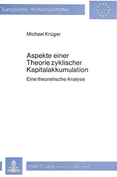 Produktbild: Aspekte einer Theorie zyklischer Kapitalakkumulation