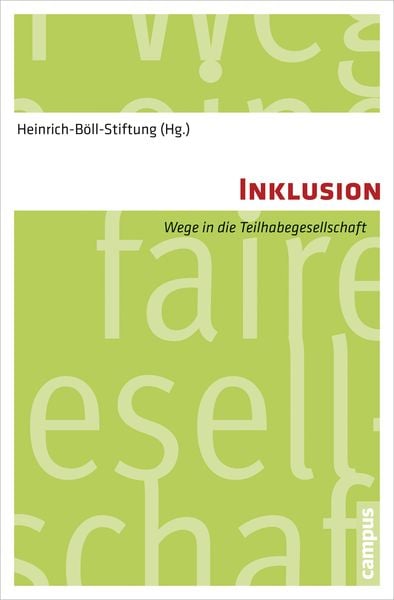 Inklusion, Taschenbuch von , Campus, 9783593504629