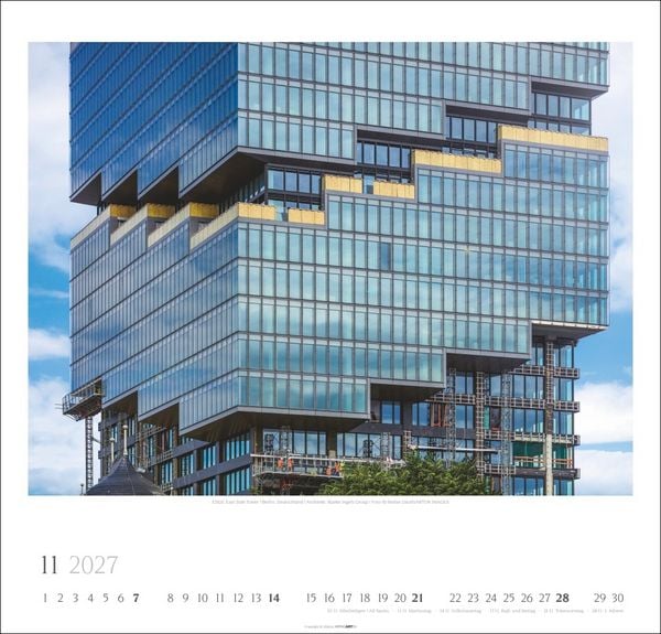 Produktbild: Moderne Architektur Kalender 2027