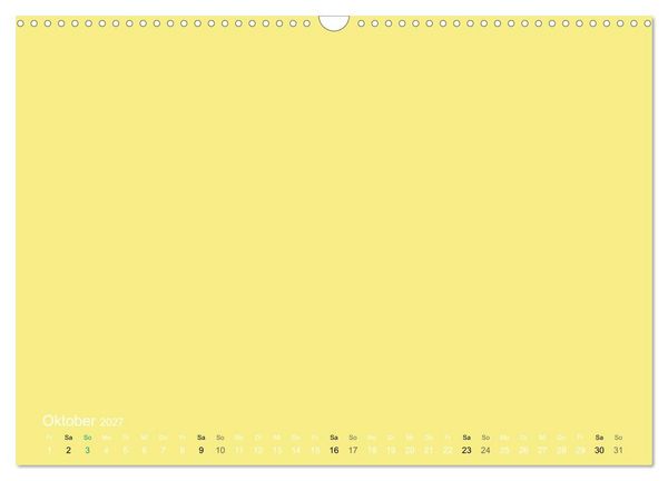 Produktbild: Bastelkalender - Gelb (Wandkalender 2027 DIN A3 quer), CALVENDO Monatskalender