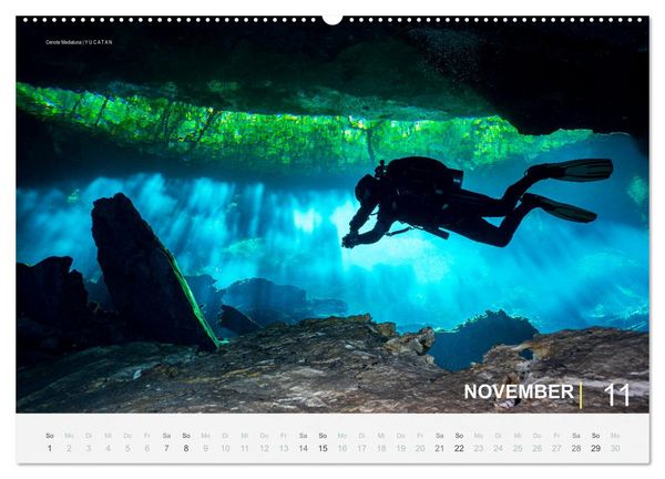 Produktbild: Einfach Tauchen - Wunderbare Tauchpl&auml;tze und Korallenriffe (Wandkalender 2026 DIN A2 quer), CALVENDO Monatskalender