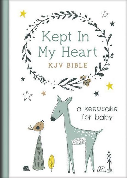 Produktbild: Kept in My Heart KJV Bible [Hazel Woodland]