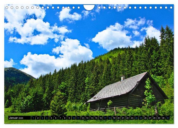 Produktbild: Slowakei - Abseits der Hohen Tatra (Wandkalender 2026 DIN A4 quer), CALVENDO Monatskalender