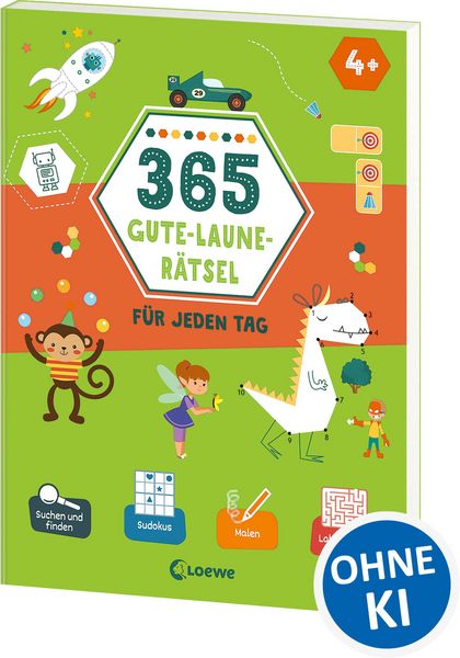 Produktbild: 365 Gute-Laune-R&auml;tsel f&uuml;r jeden Tag
