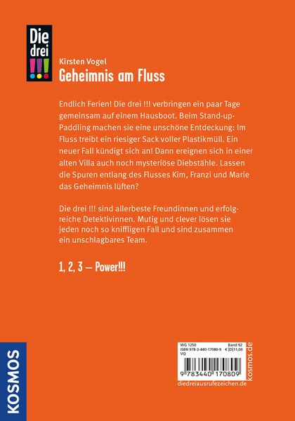 Die drei !!!, 92, Geheimnis am Fluss