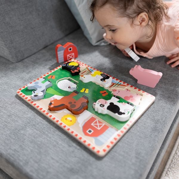 Produktbild: Bauernhof Spieltiere Puzzle