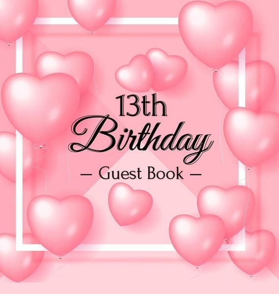 Produktbild: 13th Birthday Guest Book