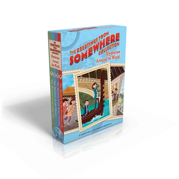 Produktbild: The Greetings from Somewhere Collection (Boxed Set): Mysteries Around the World: The Mystery of the Gold Coin; The Mystery of the Mosaic; The Mystery