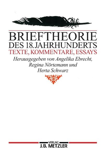 Produktbild: Brieftheorie des 18. Jahrhunderts