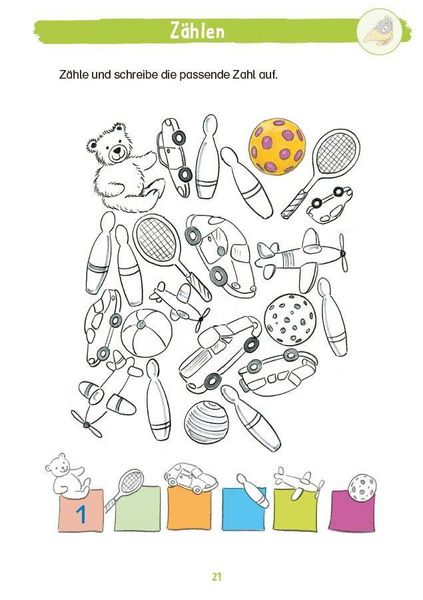 Produktbild: Mein gro&szlig;es Schulstartbuch mit Rabe Linus
