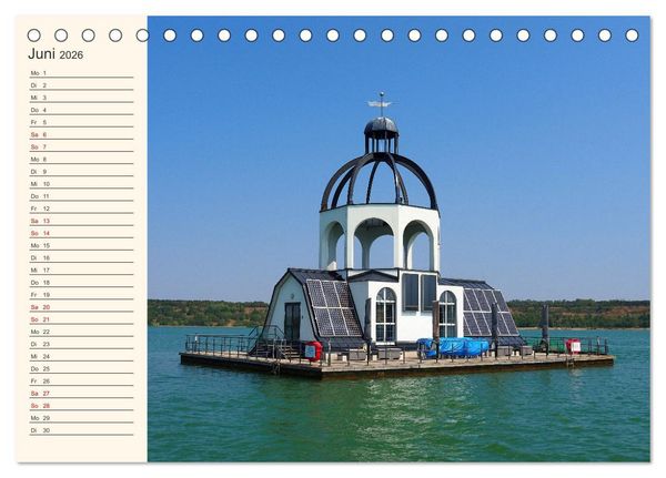Produktbild: Vom Erzgebirge bis Neuseenland - Impressionen aus Sachsen (Tischkalender 2026 DIN A5 quer), CALVENDO Monatskalender