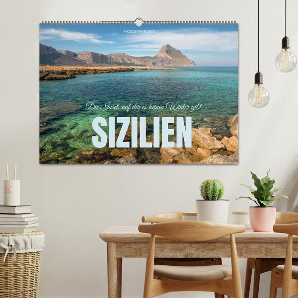 Produktbild: Sizilien &ndash; Die Insel, auf der es keinen Winter gibt (Wandkalender 2027 DIN A2 quer), CALVENDO Monatskalender