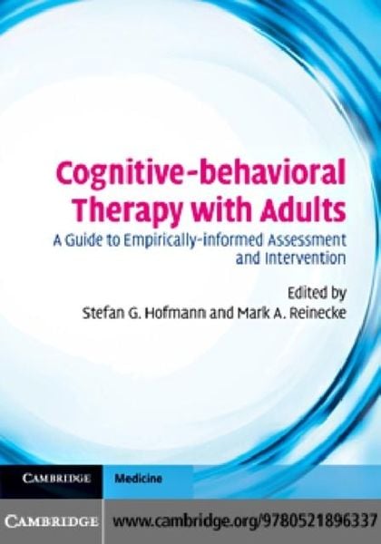 Produktbild: Cognitive-behavioral Therapy with Adults