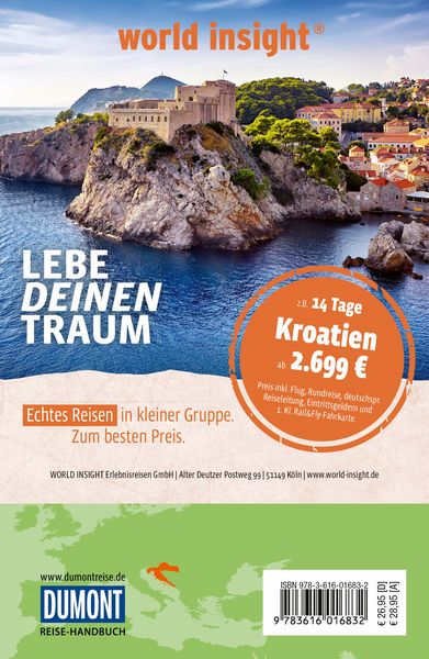 Produktbild: DUMONT Reise-Handbuch Reisef&uuml;hrer Kroatien