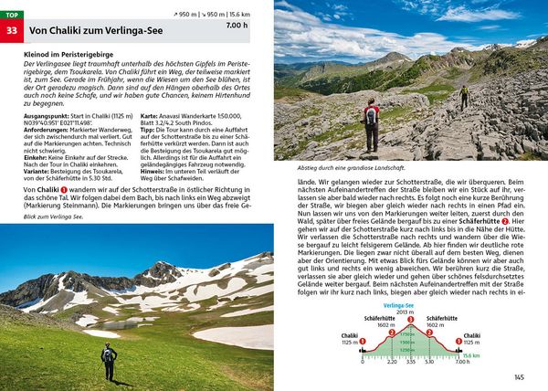 Produktbild: ROTHER Wanderf&uuml;hrer Griechenland &ndash; Pindosgebirge