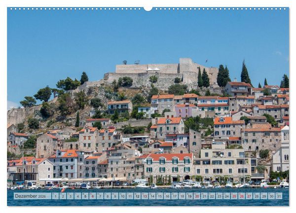 Produktbild: Kroatien - Zauberhaftes &Scaron;ibenik-Knin (hochwertiger Premium Wandkalender 2026 DIN A2 quer), Kunstdruck in Hochglanz