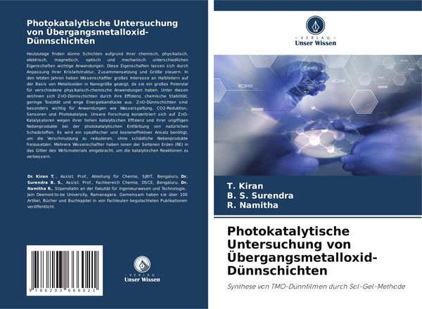 Produktbild: Photokatalytische Untersuchung von &Uuml;bergangsmetalloxid-D&uuml;nnschichten