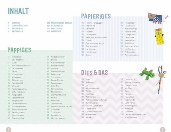 Produktbild: Bunt & kreativ - Das Bastelbuch f&uuml;r Kinder