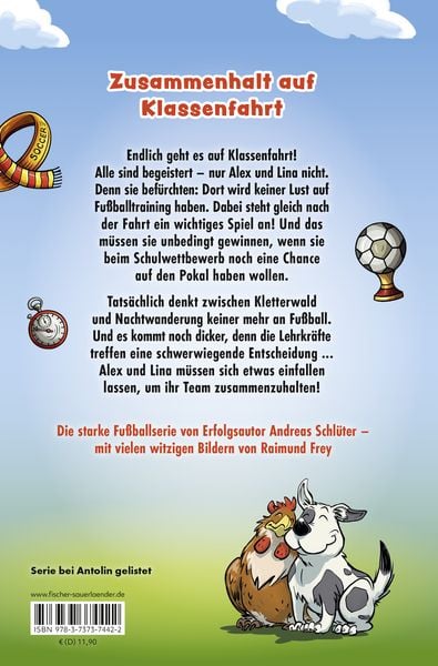 Produktbild: Die Pausenkicker &ndash; Abseits auf Klassenfahrt