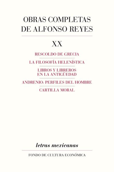 Produktbild: Obras completas, XX