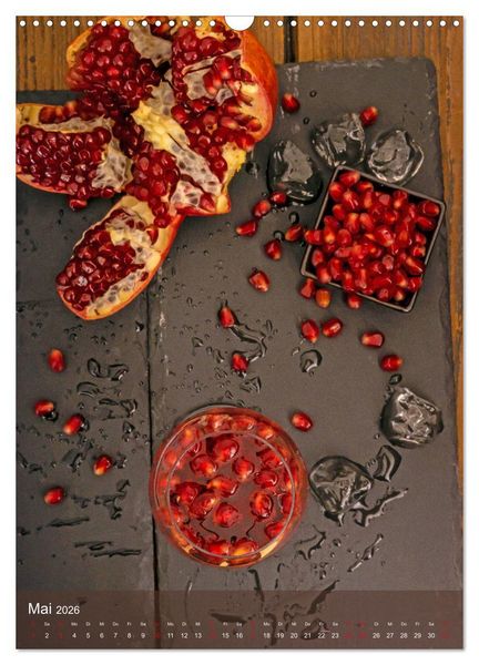 Produktbild: Granatapfel (Wandkalender 2026 DIN A3 hoch), CALVENDO Monatskalender