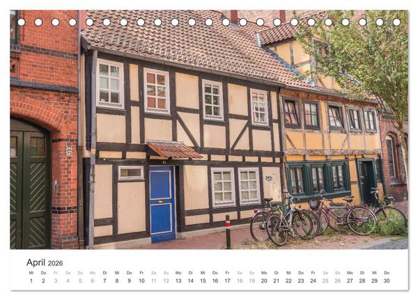 Produktbild: HANNOVER LINDEN ZAUBERHAFTE eigenART (Tischkalender 2026 DIN A5 quer), CALVENDO Monatskalender