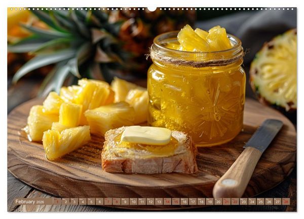 Produktbild: Fruit Paradise in a Jar (Wall Calendar 2026 DIN A2 landscape), CALVENDO 12 Month Wall Calendar